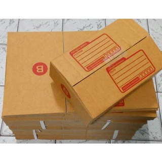กล่องไปรษณีย์ เบอร์ B ขนาด 17 X 25 X 9 ซม.แพ้คละ10กล่อง