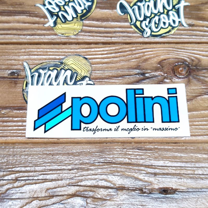 สติ๊กเกอร์เวสป้า POLINI