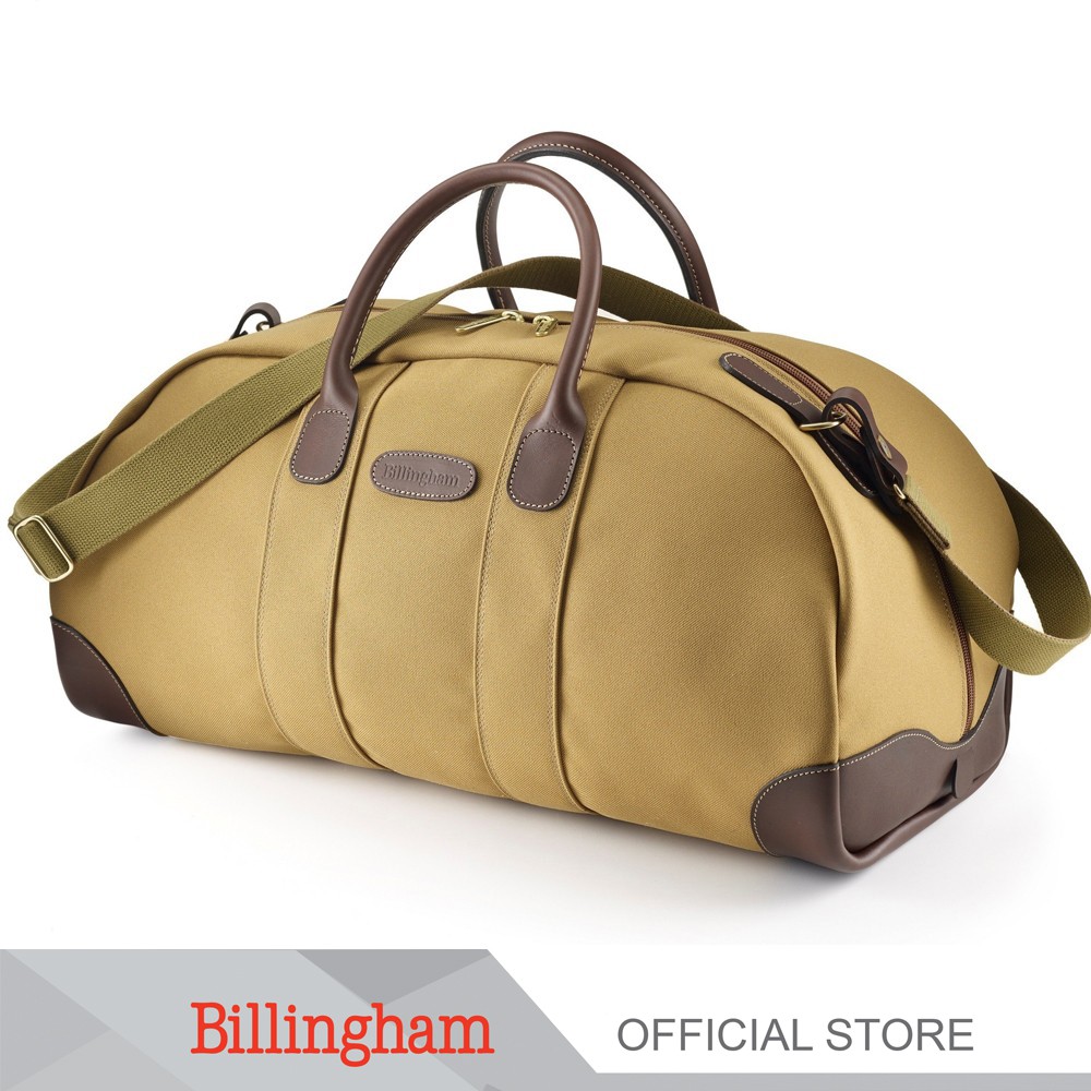 Billingham รุ่น Weekender - Khaki FibreNyte / Chocolate Leather - กระเป๋าเดินทาง