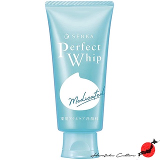 【ผลิตในประเทศญี่ปุ่น】Senka Perfect Whip Acne Care Facial Ｗash - 120g【ส่งตรงจากประเทศญี่ปุ่น &amp; ของแท้ 100% 】