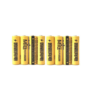 [ใส่โค้ด AUGIRE79 ลด 70.-] MB ถ่านชาร์จ AA 2550 mAh NIMH Rechargeable Battery （8ก้อน）