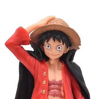 ลิง D. ฟิกเกอร์ PVC รูปการ์ตูนอนิเมะ ONE PIECE DXF ลูฟี่หมวกฟาง สีดํา เหมาะกับของขวัญวันเกิด สําหรับเด็กผู้ชาย