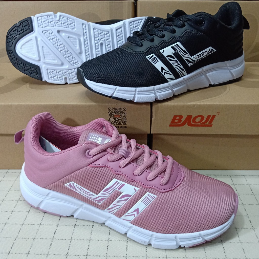 ❌Sale❌ BAOJI BJW 411 รองเท้าผ้าใบเบาจิ เบาจิ รองเท้ากีฬา ใส่วิ่ง ใส่เที่ยวได้