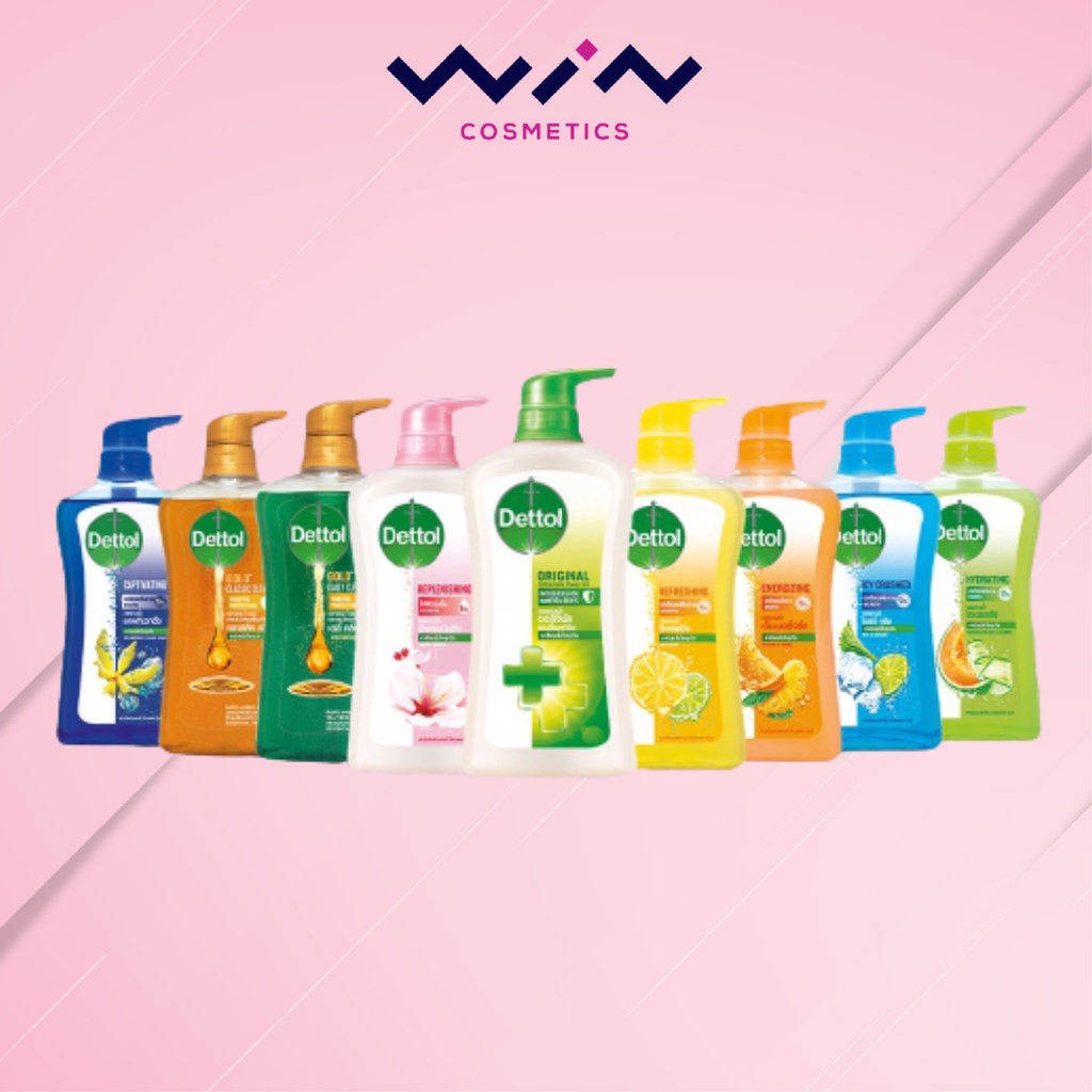 1 แถม 1 Dettol เดทตอล สบู่เหลวอาบน้ำ แอนตี้แบคทีเรีย 500 มล. x 2 ขวด หอมติดตัว