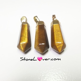 #จี้ไทเกอร์อาย#TigersEye #พลอยตาเสือ
#จี้ปลายแหลม