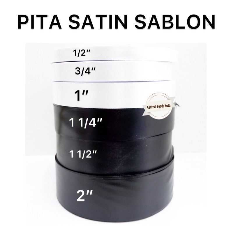 (ม้วน) SATIN LABEL RIBBON / SATIN SCREEN PRINTING / SATIN LABEL