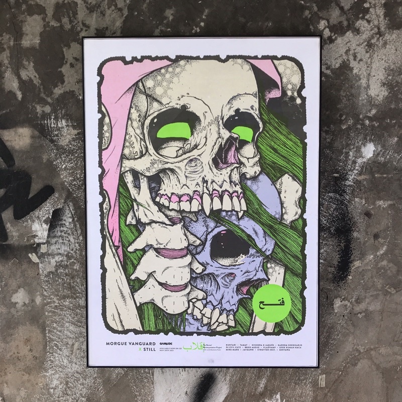 โปสเตอร์และซีดี Morgue Vanguard x Still Iqlab: Fatigue Remix/Reinterretation Project