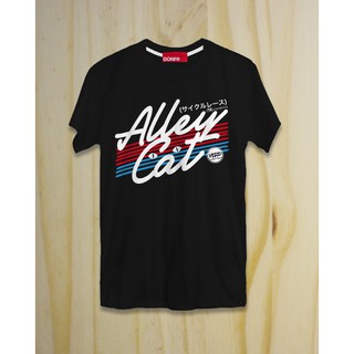 เสื้อยืด Alley Cat สีดำ แบรนด์ VERz