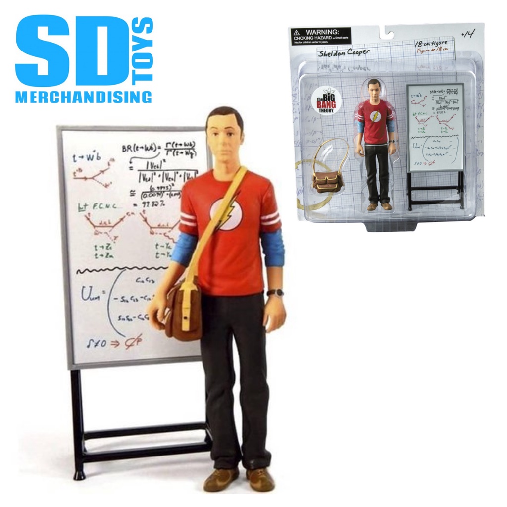(SOLD-OUT) SD Toys Big Bang Theory - Sheldon Cooper Flash Figure 18 cm Anti-Stress Figures
