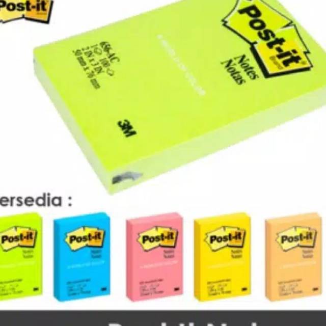 Post It 3M รหัส 656AC สี