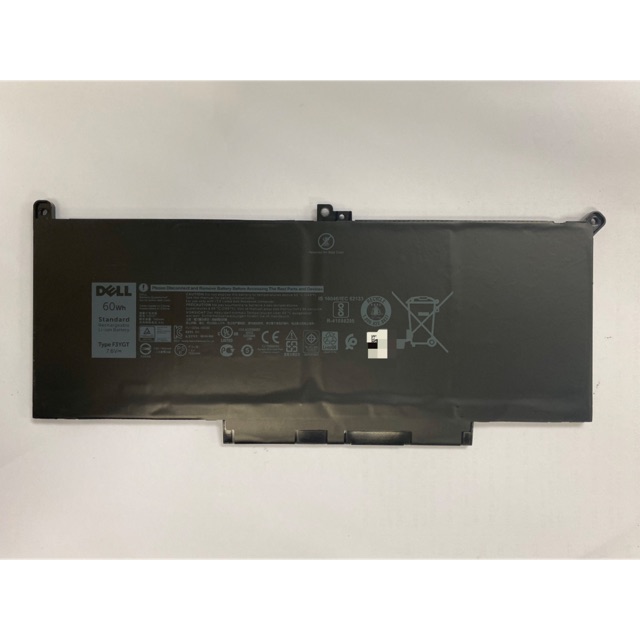 Battery for Dell Laitutde 7480 60Wh 7.6V Battery 0MYJ96 MYJ96 มือ 1 💯💯💯