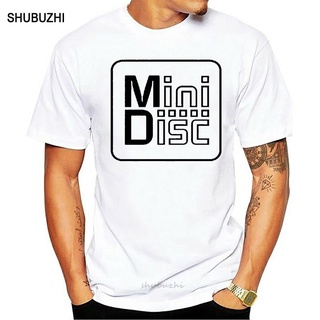 เสื้อยืด พิมพ์ลาย Minidisc สุดเท่ สําหรับผู้ชาย