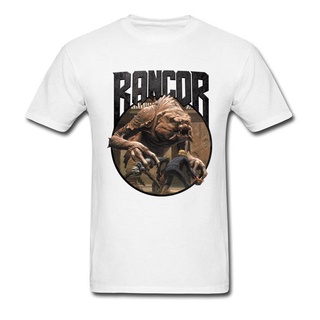 เสื้อยืด ผ้าฝ้าย พิมพ์ลายดิจิตอล Rancor Attacks Planet 3 มิติ สีขาว แฟชั่นสําหรับผู้ชายS-5XL