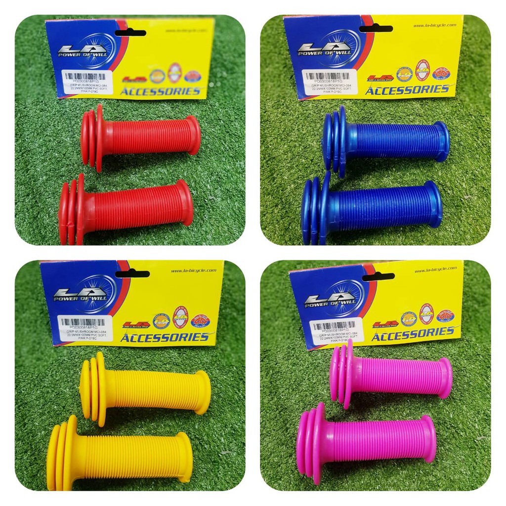 ปลอกมือ ปลอกแฮนด์ จักรยานยี่ห้อ LA สำหรับรถเด็ก 12นิ้ว 14นิ้ว 16นิ้ว