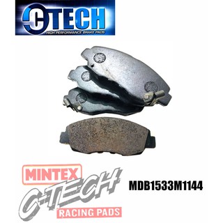 MINTEX C-Tech ผ้าเบรคเกรด Hi Performance ซี่รีย์ M1144 คู่หน้า ฮอนด้า HONDA Accord VTEC, Vtis ปี 1995, CR-V I ปี 1996