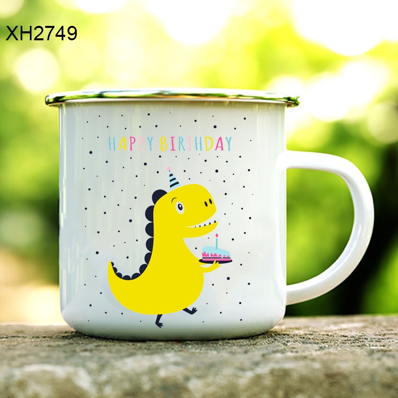 แก้วใส่เครื่องดื่ม ลายการ์ตูนไดโนเสาร์น่ารัก สําหรับเด็กผู้ชาย และเด็กผู้หญิง - รูปที่ 3