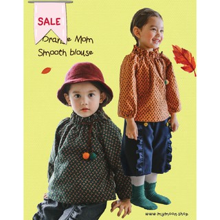 เสื้อแขนยาวสมูทตี้คอลเล็กชันฤดูหนาว Smooth Blouse นำเข้าจากเกาหลี