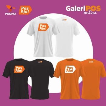 เสื้อยืด POS INDONESIA POS AJA - POS INDONESIA - POS AJA