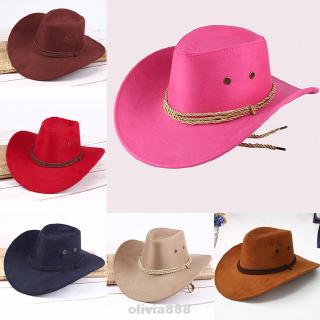 Cowboy Casual Summer Sun Shield Foldable Artificial Leather