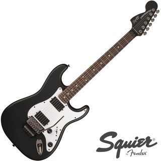 Fender® กีตาร์ไฟฟ้า Squier® Contemporary Active Strat HH (Black Metallic) (22 เฟร็ต ไม้ Poplar มี Floyd Rose®)