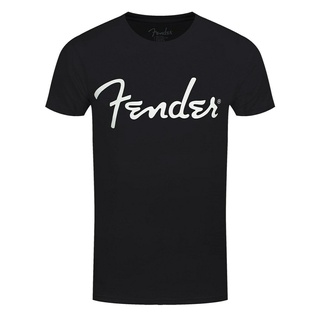 เสื้อยืด พิมพ์ลายโลโก้ Fender Clasic สไตล์ตะวันตก คุณภาพดี สําหรับผู้ชายS-5XL