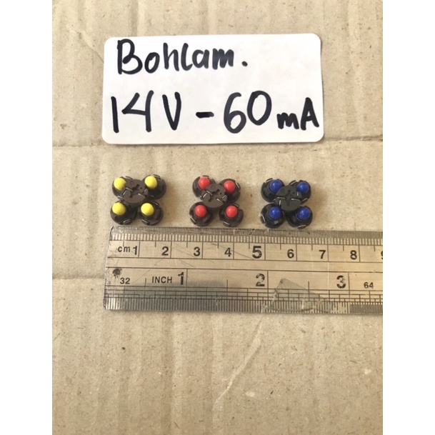 T3 Dashboard Plug-in Bulb Speedometer Panel 14V - 60mA