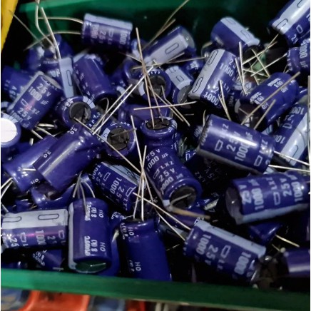 Elko 1000 uf 25v 1000uf 1,000uf 1000 uf 1,000 uf 25v 25v โวลต์ elko