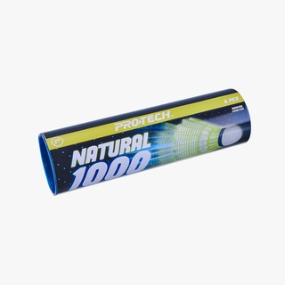 Protech Sports ลูกแบดมินตัน รุ่น NATURAL 1000 Nylon