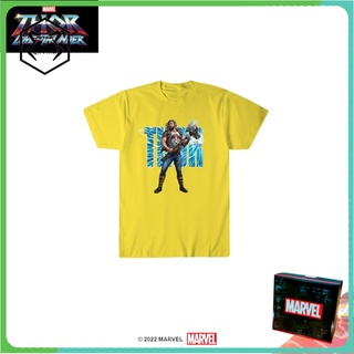 เสื้อยืด พิมพ์ลาย Marvel Thor Love and Thunder MTT148 สําหรับผู้ชาย