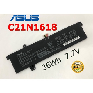 ASUS แบตเตอรี่ C21N1618 ของแท้ (สำหรับ VivoBook R417B X402B F402B E402B L402B) ASUS Battery Notebook อัสซุส