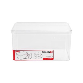 ที่จัดเก็บรองเท้า กล่องรองเท้าใส STACKO 889RS 19.2x28x15 ซม. ใช้สำหรับเก็บรองเท้า