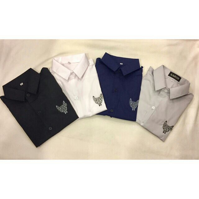 เสื้อเชิ้ต แขนยาวผ้าดีใส่สบาย unisex