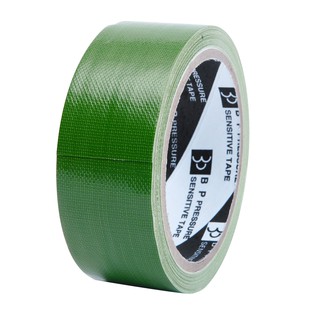 เทปผ้า 1.5นิ้วx8หลา สีเขียว ใบโพธิ์ Cloth tape 1.5 inches x8 yards, green leaves