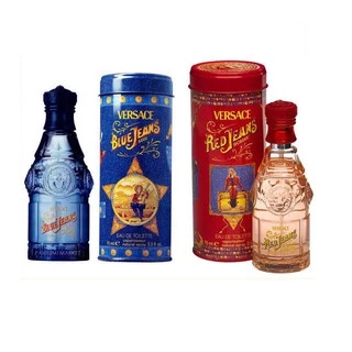 ( 1 ขวด ) Versace Blue Jeans / Red Jeans EDT 75 ml.