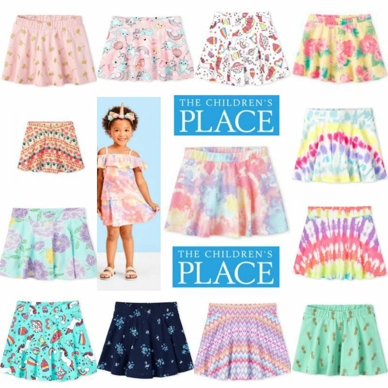 The Children& 39;s Place Skort/ The Children& 39;s Place Girls& Skort กางเกงกระโปรง