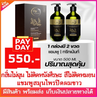 🔥 เหลือ 467.- โค้ด OCTIWOW150 🔥DayHair เดย์แฮร์ แชมพูสมุนไพรปิดผมขาว | สีธรรมชาติ |ปลอดภัย กลิ่นไม่ฉุน ไม่ติดหนังศีรษะ