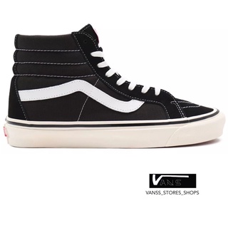 VANS SK8HI 38 DX ANAHEIM FACTORY BLACK SNEAKERS สินค้ามีประกันแท้