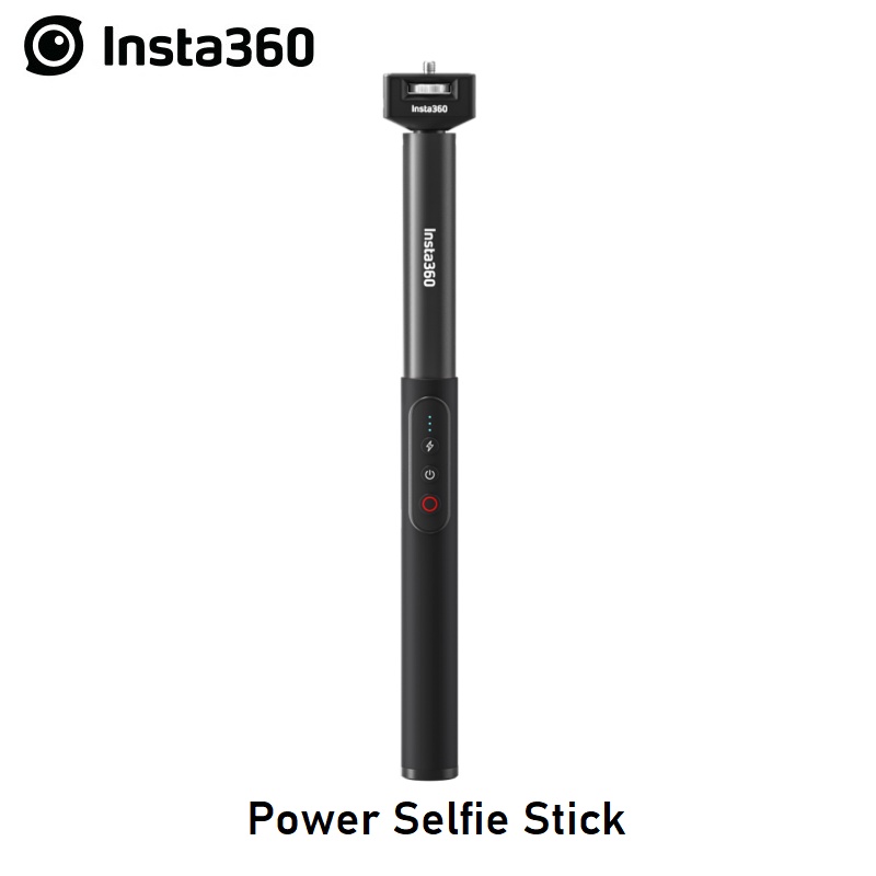 Insta360 ไม้เซลฟี่พาวเวอร์ อุปกรณ์เสริมกล้อง สําหรับ Insta360 X4 X3 One X2 R Go2