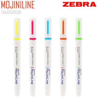 ปากกาเน้นข้อความ ZEBRA MOJINILINE