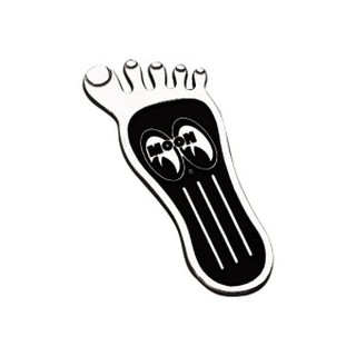 MOONEYES Barefoot Gas Pedal S Size (แผ่นเบรครถยนต์)