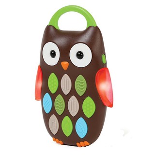 [ใช้ 2 โค้ดลดเพิ่ม] Skip Hop Explore &amp; More Musical Owl Phone ของเล่นอิเล็กโทรนิกส์ ฟังเสียงนกฮูกที่หลากหลาย