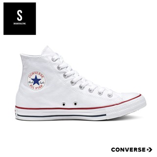 Converse All Star Hi White รองเท้าผ้าใบคอนเวิส หุ้มข้อ สีขาว