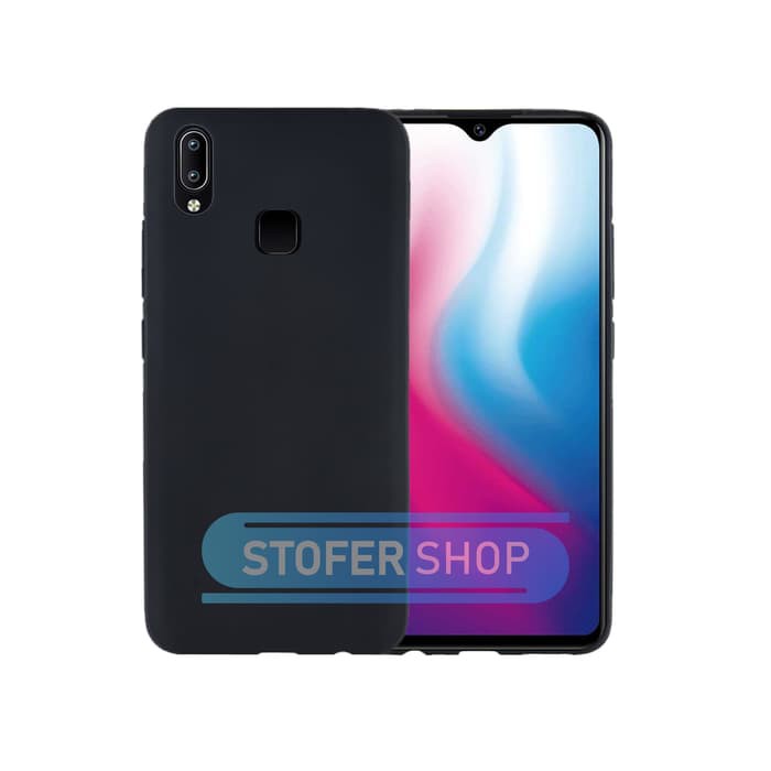 Slim Black Matte Case สําหรับ Vivo Y93 Slim Mate Case VIVO y93 Baby Skin