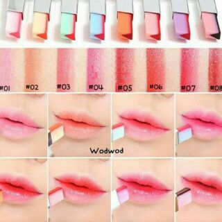 wodwod two lipstick ลิปสติกทูโทน