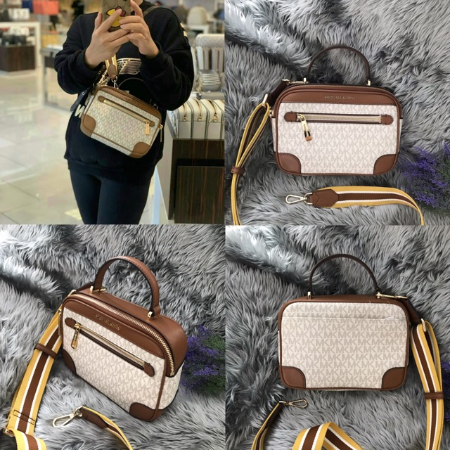 michael kors travel camera bag