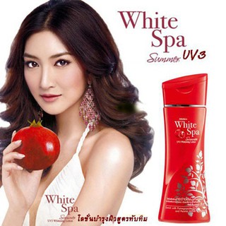 ครีมทาผิวMistine White Spa Whitening Lotion 200 ml. มีให้เลือก4สูตร