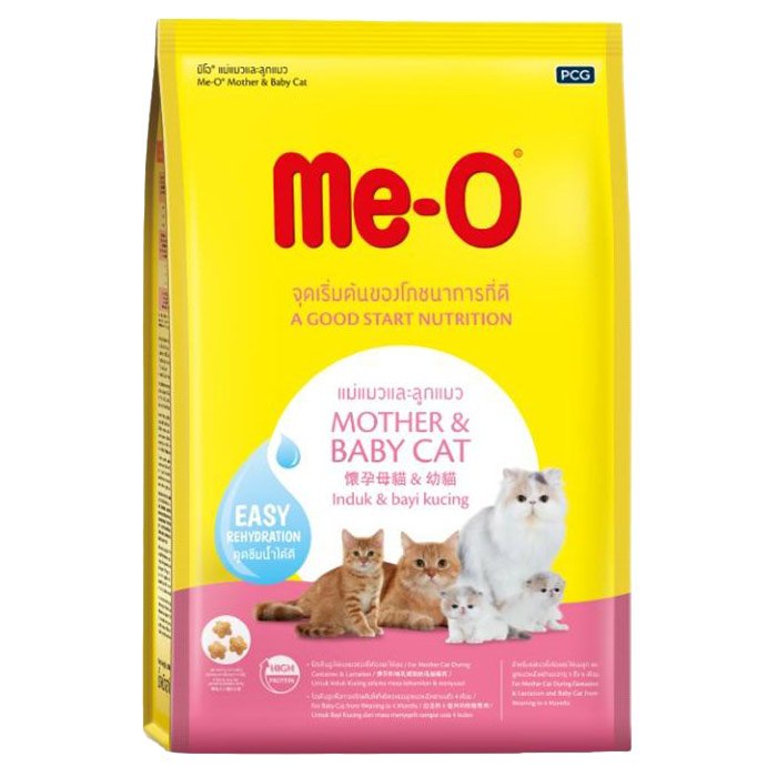 มีโอ อาหารแมว ชนิดเม็ด สำหรับแม่แมวและลูกแมว 1.1 กก.