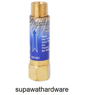 SUMO กันไฟย้อน ARO-R 9/16” (เกจ์) Flashback Arrestor For Regulator ARO-R 9/16” (BSP) SUMO ด้านเกย์ลม OX