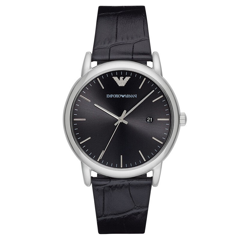 Emporio Armani นาฬิกาแฟชั่นลำลองเข็มขัดควอตซ์นาฬิกาแฟชั่นนาฬิกาผู้ชาย AR2500