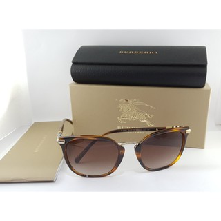 แว่นตา BURBERRY WOMENS B4262 3316/13 53/21 140 3N HAVANA FRAME BROWN พร้อมกล่อง (ใหม่)  ของแท้